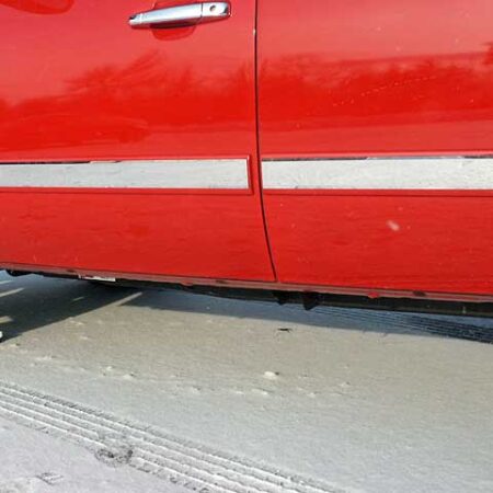 QAA TH47184 – Stainless Rocker Panel Trim 4-Piece – Fits 2007-2008 Chevrolet Silverado