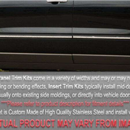 QAA TH49194 – Stainless Rocker Panel Trim 6-Piece – Fits 2009-2014 Chevrolet Tahoe