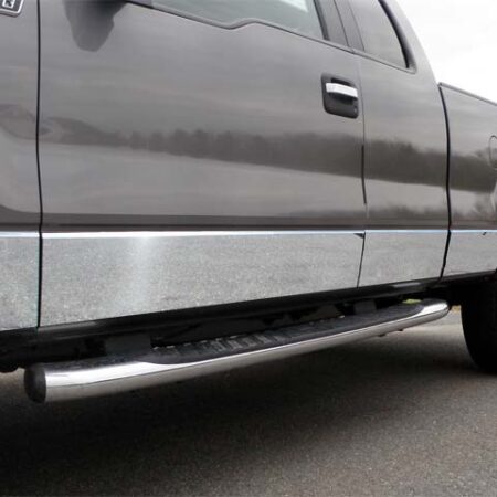 QAA TH49311 – Stainless Rocker Panel Trim 10-Piece – Fits 2009-2014 Ford F-150