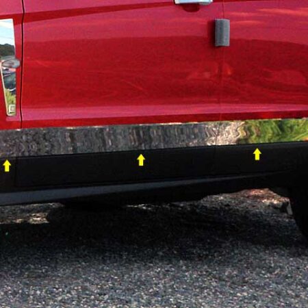 QAA TH50260 – Stainless Rocker Panel Trim 8-Piece – Fits 2010-2016 Cadillac SRX