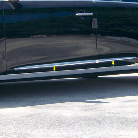 QAA TH53246 – Stainless Steel Rocker Panel Trim 4-Piece – Fits 2013-2019 Cadillac XTS