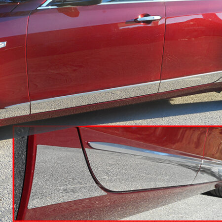 QAA TH56230 – Stainless Steel Rocker Panel Trim 8-Piece – Fits 2016-2020 Cadillac CT6