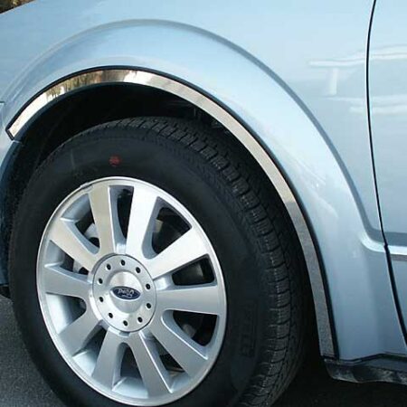 QAA WQ48355 – Stainless Steel Wheel Well Trim 6-Piece – Fits 2008-2009 Ford Taurus X