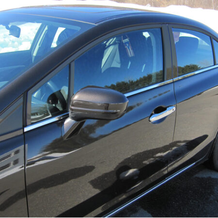 QAA WS12214 – Stainless Steel Window Sill Trim 4-Piece – Fits 2012-2015 Honda Civic