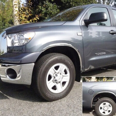 QAA WZ14145 – Stainless Steel Fender Trim 4-Piece – Fits 2014-2021 Toyota Tundra
