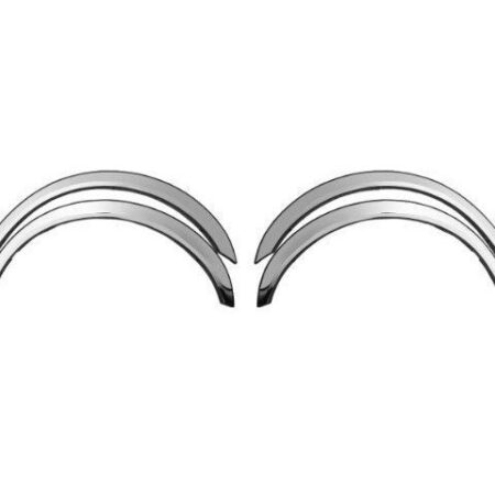QAA WZ42291 – Stainless Steel Fender Trim 4-Piece – Fits 2002-2009 Chevrolet Trailblazer