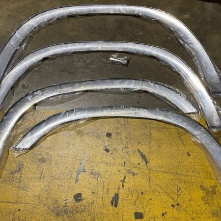 QAA WZ59935 – Stainless Steel Fender Trim 4-Piece – Fits 2019-2023 Ram Trucks